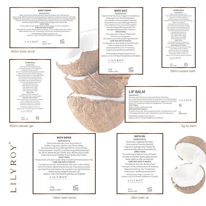 Mothers Day Gifts for Mom - 8-Piece Luxury Bath & Body Gift Set for Women, Self Care Kit, Spa Gift Baskets with Bath Bomb | Perfect Christmas, Birthday Gifts for Her, All Occasion Holiday Present