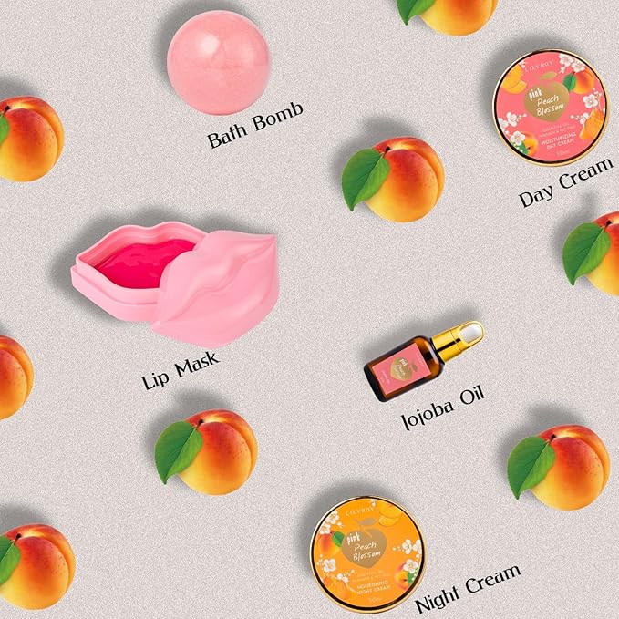 Mothers Day Gifts for Mom -19-Piece Luxury Bath & Body Gift Bath Gift Set for Women, Self Care Kit with Necklace, Diffuser & More | Perfect for Christmas, Birthday, Anniversary, Holiday Gift for Her