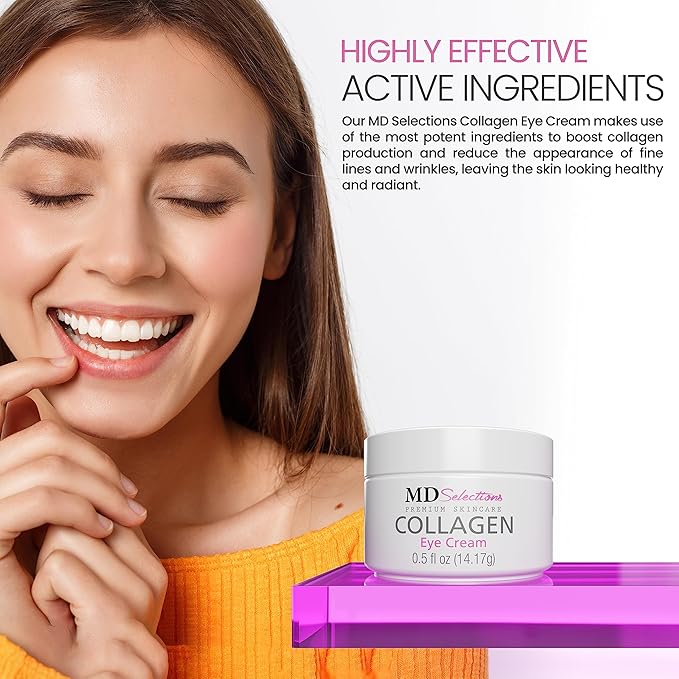 Eye Lift Cream | Eye Cream | Anti-Aging Collagen Eye Cream for Wrinkles, Under Eyes Treatment for Men and Women, 0.5 Fl Oz