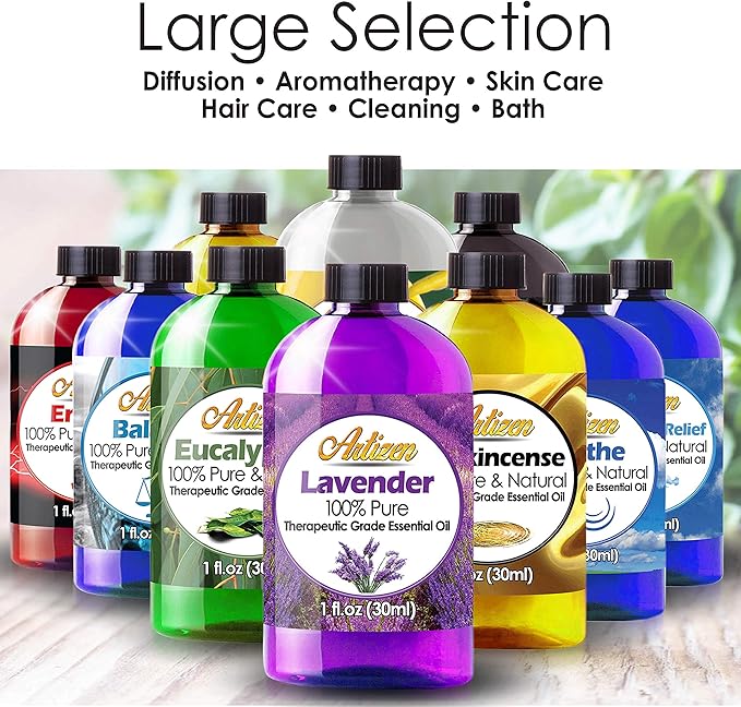 Artizen Lime Essential Oil (100% Pure & Natural - Undiluted) Therapeutic Grade - Huge 1oz Bottle - Perfect for Aromatherapy, Relaxation, Skin Therapy & More!