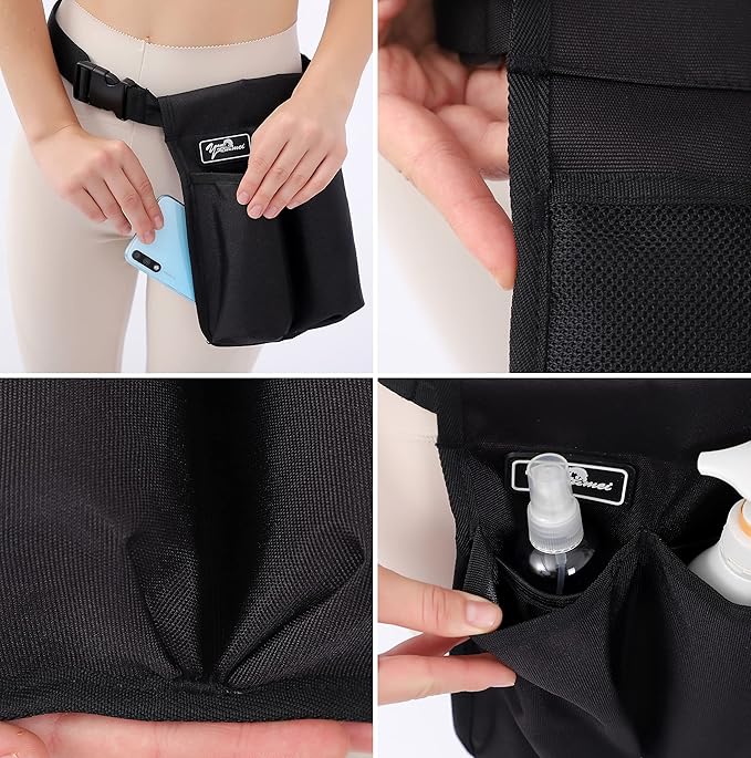 Massage Bottle Bag Massage Therapist Holster Massage Lotion Holster Massage Oil Holster（YR2KD-MiCai-LV）
