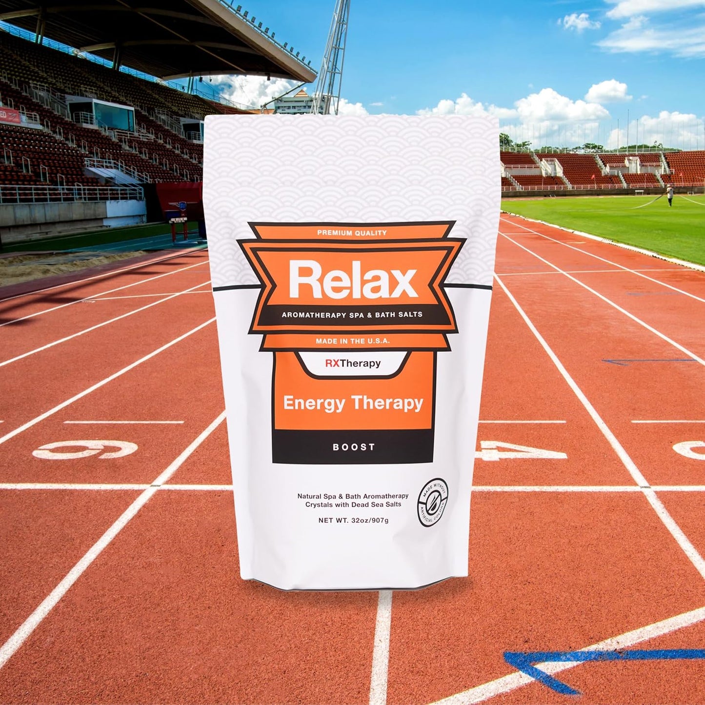 Relax Spa & Bath, Epsom & Dead Sea Salts, Aromatherapy Bath Salts for Hot Tub, Bath, or Spa, Infused with Magnesium, Energy Therapy