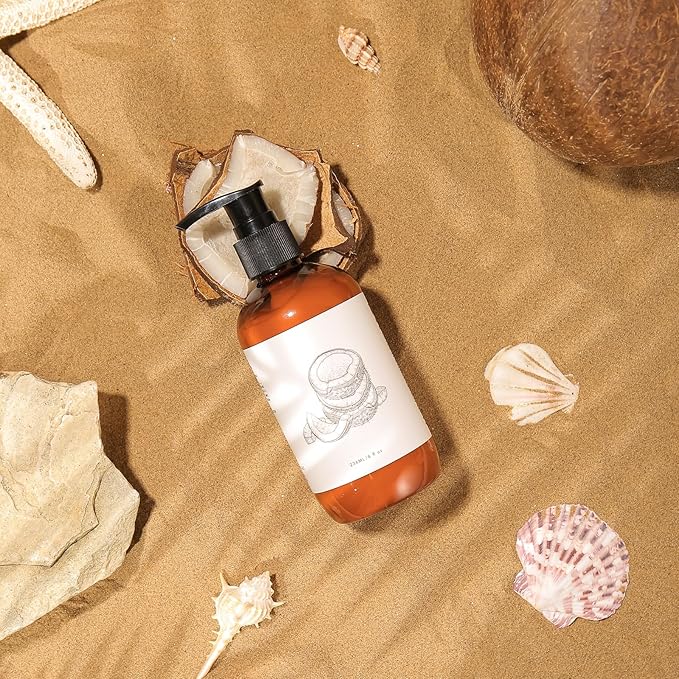 Natural Hand & Body Lotion Botanical Touch - Island Dream of Warm Vanilla & Coconut Milk - 236 ML / 8 FL OZ