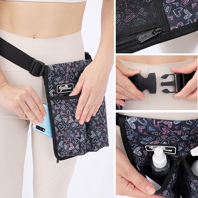 Massage Oil Bag - Massage Therapist Bottle Holster for Lotion & Oil