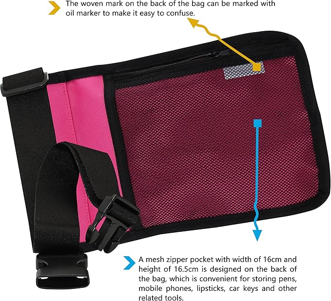 Rose Red Massage Oil & Lotion Bottle Bag - Holster for Massage Therapists