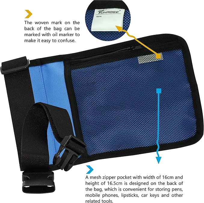 Massage Oil & Lotion Holster - Blue