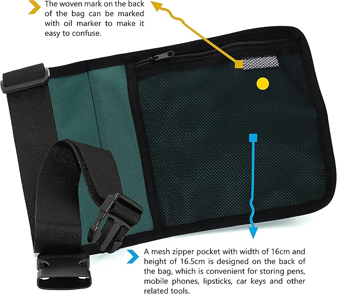 Massage Oil Holster for Massage Therapist - Lotion Holster (2kd-HuLvLan)