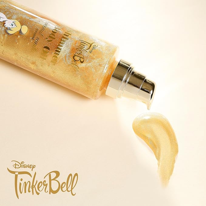 Belle Maison Disney Skin Care with Coconut Vanilla - Luxurious Skin Care Infused with Coconut Oil, 190ML/6.4 FL OZ, Body Oil