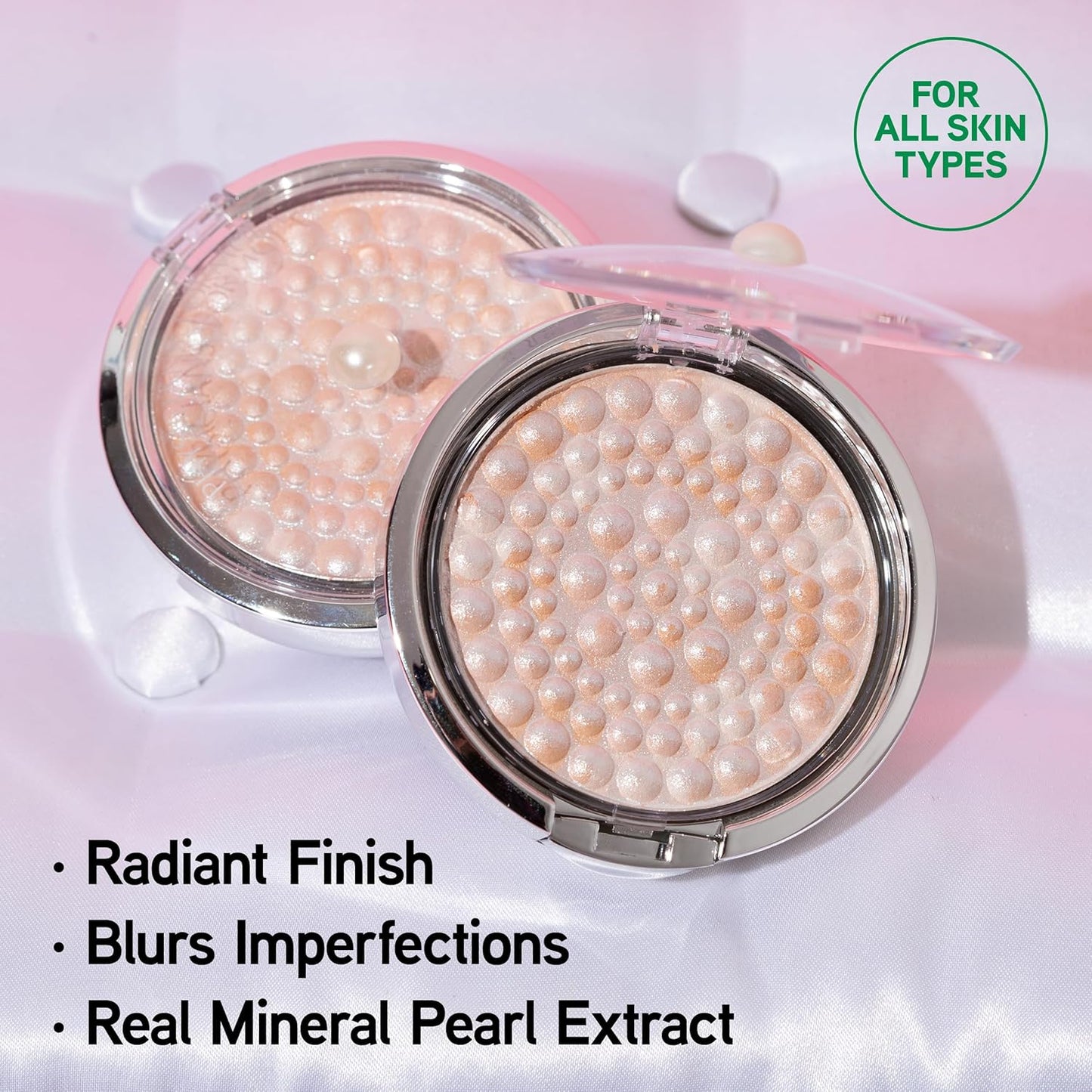 Physicians Formula Powder Palette Mineral Glow Pearls, Hypoallergenic Face Powder, Silky Smooth & Radiant Finish – Light Bronze Pearl