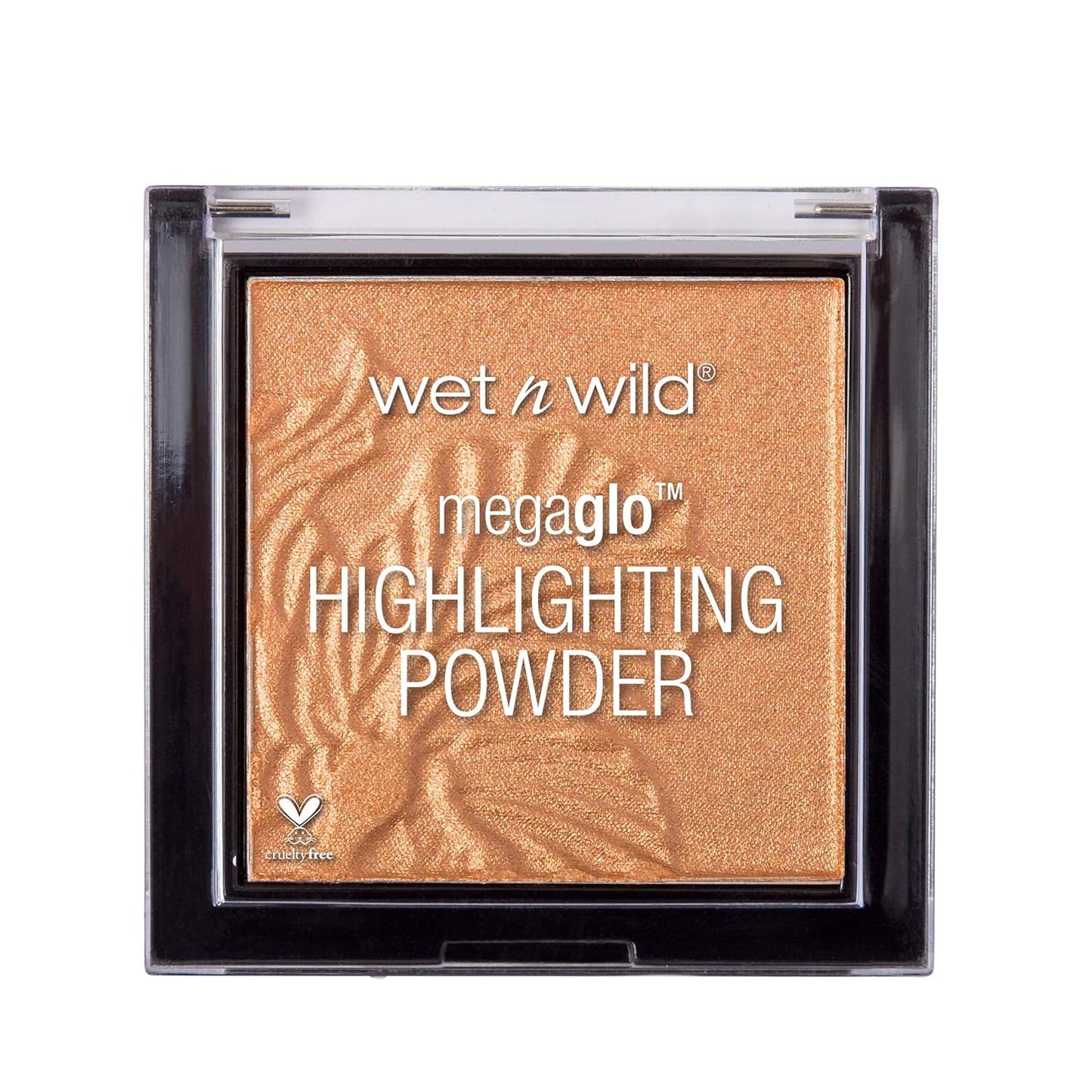 wet n wild MegaGlo Highlighting Powder, Highlighter Makeup, Shimmer Glow, Deep Gold Awesome Blossom