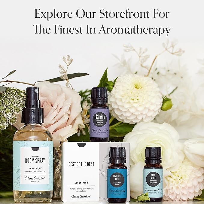 Edens Garden Good Night Bath & Body Oil Sleep Blend – Pure Essential Oils & Vitamin E for Moisturizing Dry Skin – Calming Aromatherapy After-Shower Scented Oil for Women & Men, 2 fl oz (59 ml)