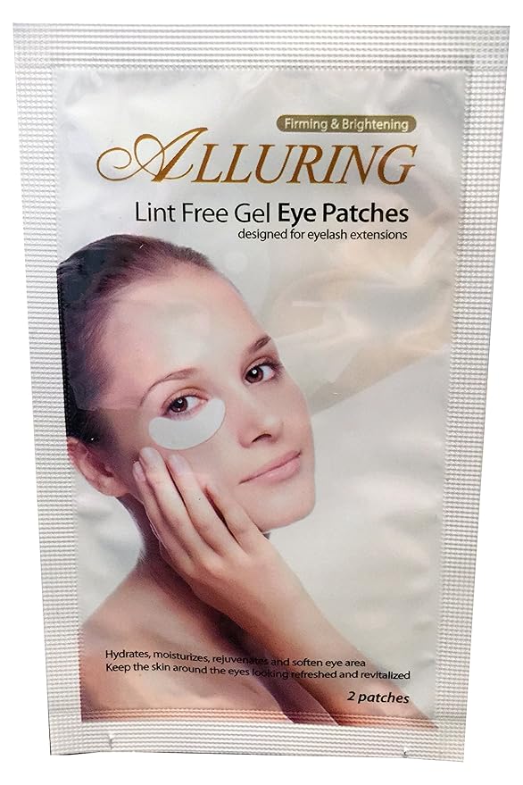 50 Pairs- Eyelash Extension Lint Free Under Eye Gel Pad Patches by eyebeautiful