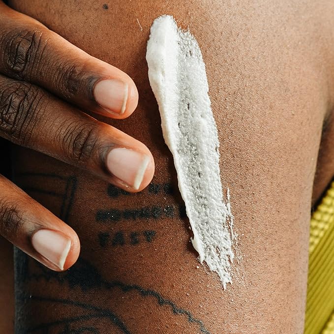 Fur KP Body Scrub - Powerful 14% AHA Body Scrub for Keratosis Pilaris or Rough Patches to Smooth and Clear Skin using Lactic Acid and Physical Exfoliants While Moisturizing the Skin - 6 oz