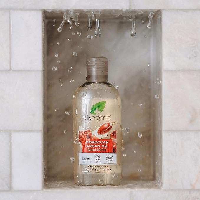 Organic Doctor Moroccan Argan Oil, Shampoo, 9 Fluid Ounce