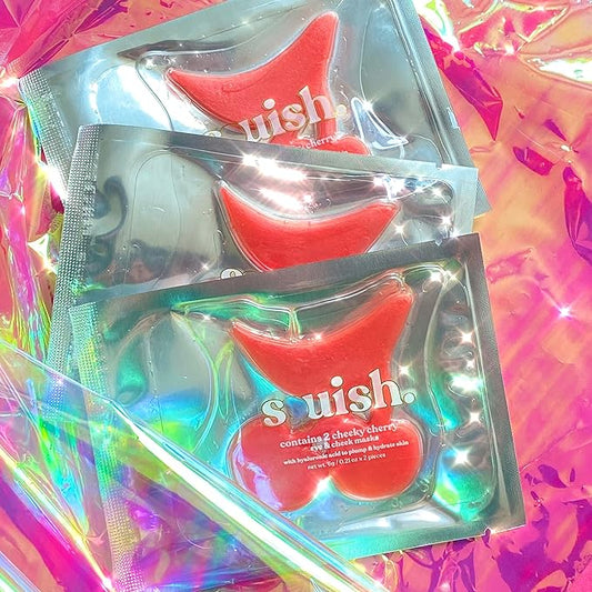 Squish Cheeky Cherry Eye & Cheek Mask