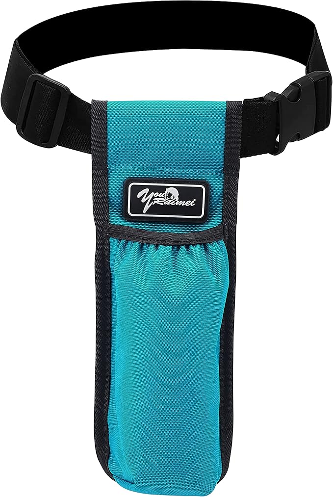 Massage Bottle Bag Massage Therapist Holster Massage Lotion Holster Massage Oil Holster（YR-1KD-MailGreen）