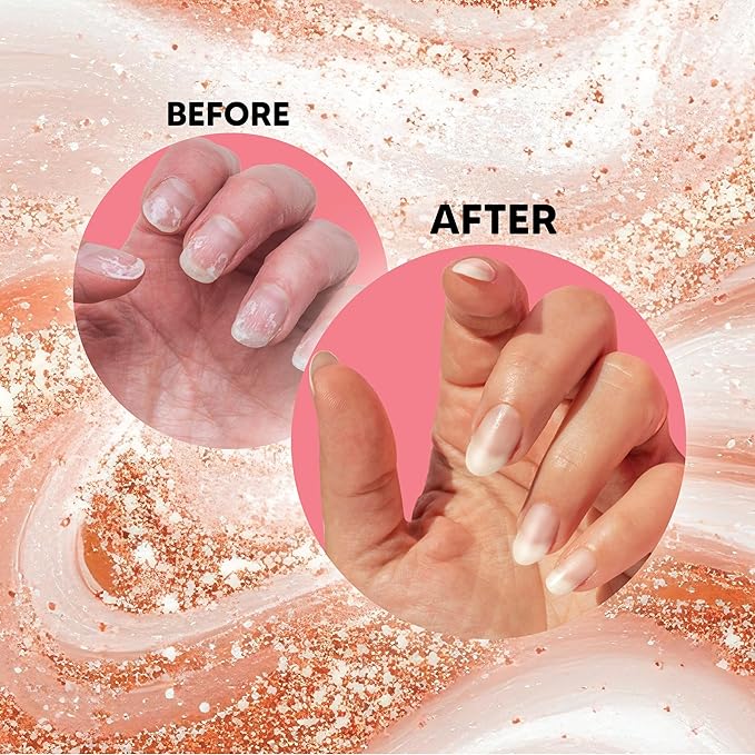 Onyx Professional Hard as Hoof Nail Strengthening Cream, Cherry Almond Scent - Nail Growth & Conditioning Cuticle Cream Stops Splits, Chips, Cracks & Strengthens Nails, 1 oz