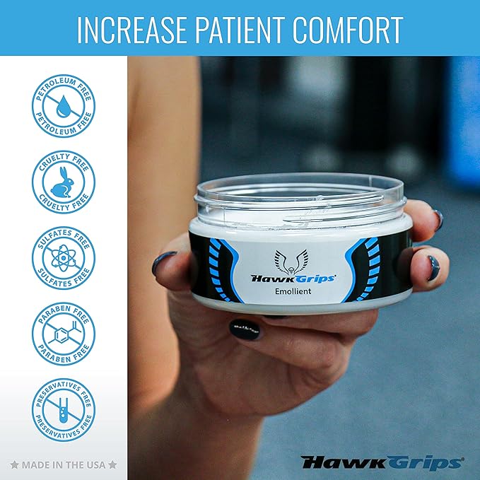 8oz Massage Emollient, Vanilla, Emollient for IASTM and Massage, Soft Tissue Mobilization & Lubrication for Massage Therapy, Shea Butter, Oil Based, Vegan, Cream Alternative, Pack of 24