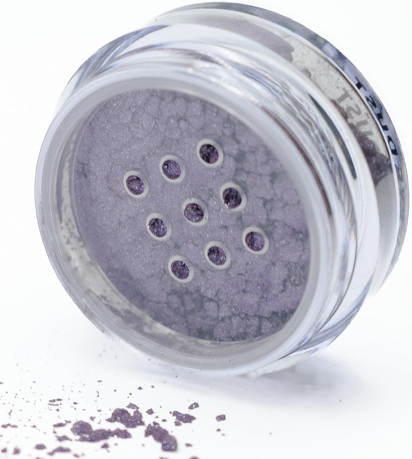 Violet Storm Cool Tone Metallic Lavender Purple Single Loose Powder Eyeshadow; Vegan, Talc & Paraben Free, No Animal Testing & Cruelty Free