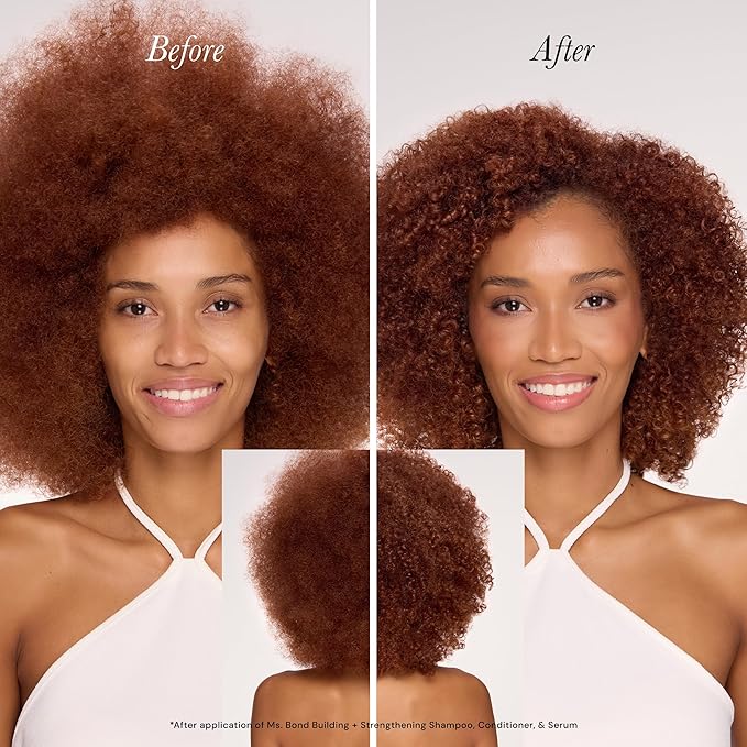 L'ANGE HAIR Ms. Bond Building + Strengthening Hair Serum | Restores Bonds | Intensive Treatment for Breakage Recovery | Mask for Smooth Finish | Moisturizing Formula | 4 fl oz Bottle