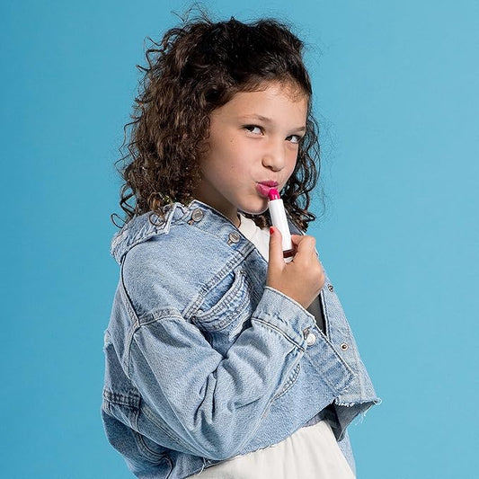 Miss Nella SUGAR PLUM, pink Hypoallergenic children Lip Balm, Non Toxic Make Up for kids, perfect for those with sensitive skin.