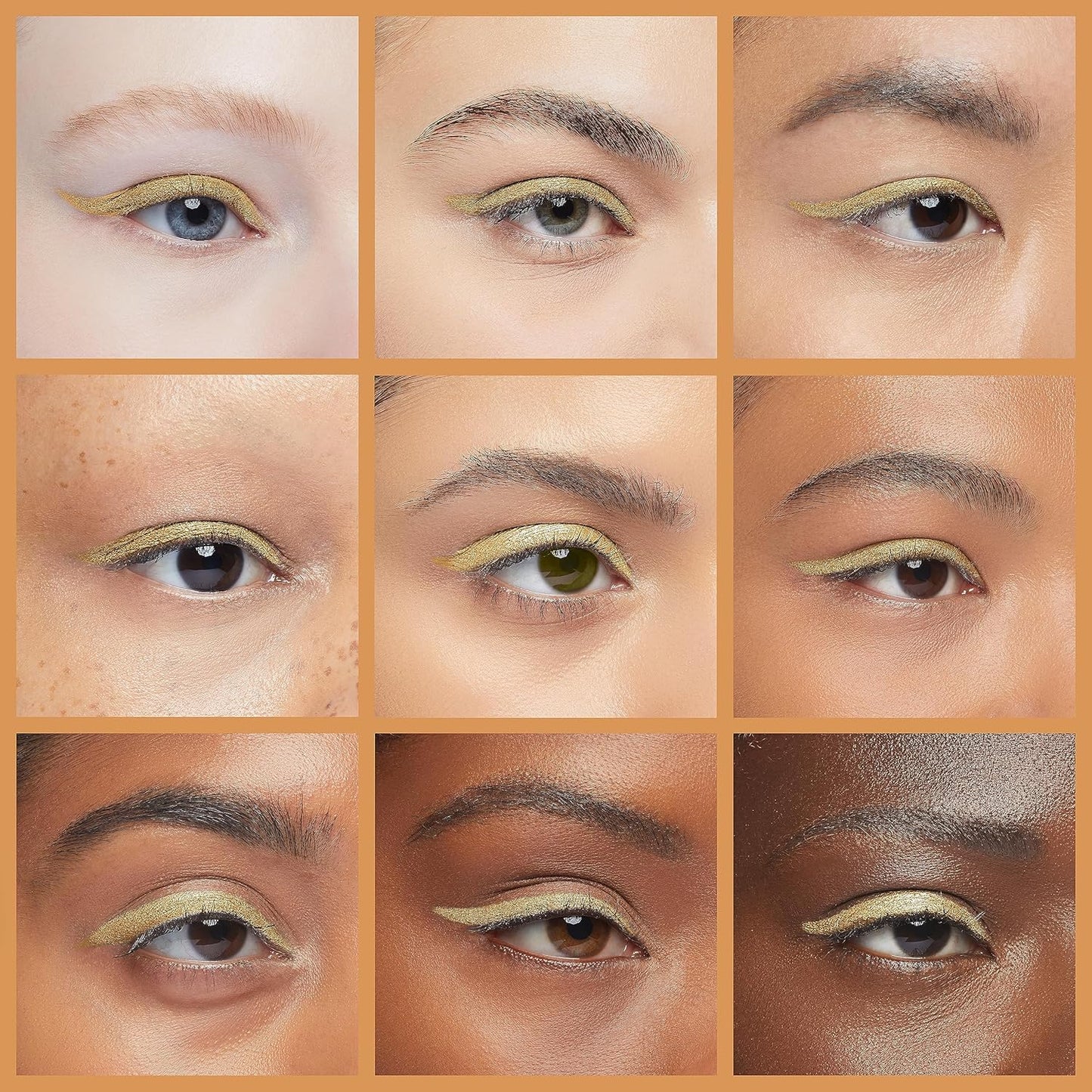 Julep When Pencil Met Gel Sharpenable Multi-Use Longwear Eyeliner Pencil - Sunset Gold Shimmer - Transfer-Proof - High Performance Liner