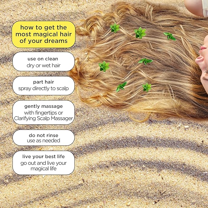 Pacifica Rosemary Mint Scalp Refresher Spray 5oz – Cooling Daily Scalp Treatment for Itchy Dry Scalp, Refreshes & Moisturizes, Vegan Leave-In Hair Mist for All Hair Types, Non-Greasy Cruelty-Free